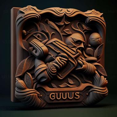 3D model Gunslugs Rogue Tactics game (STL)